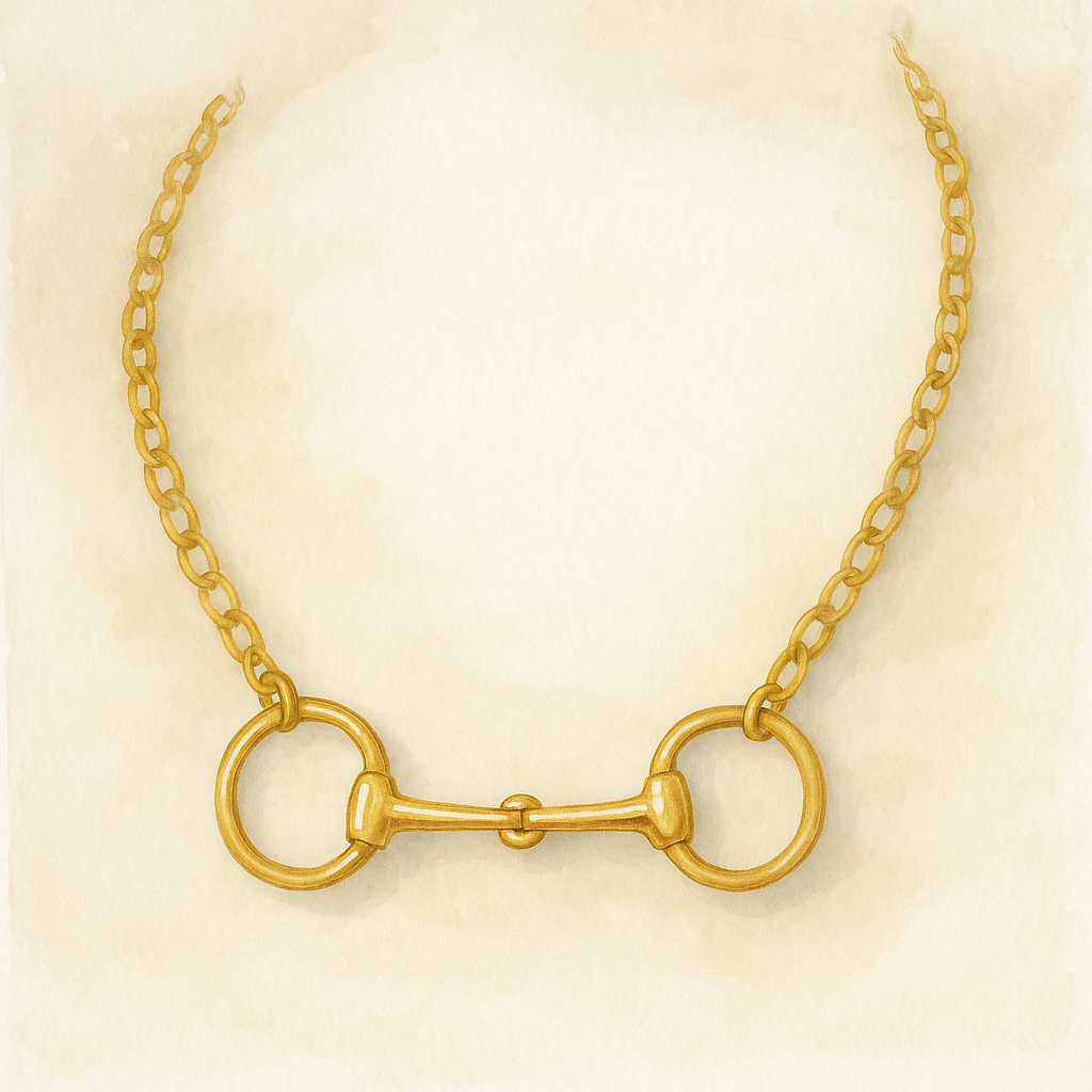Snaffle Bit Necklace