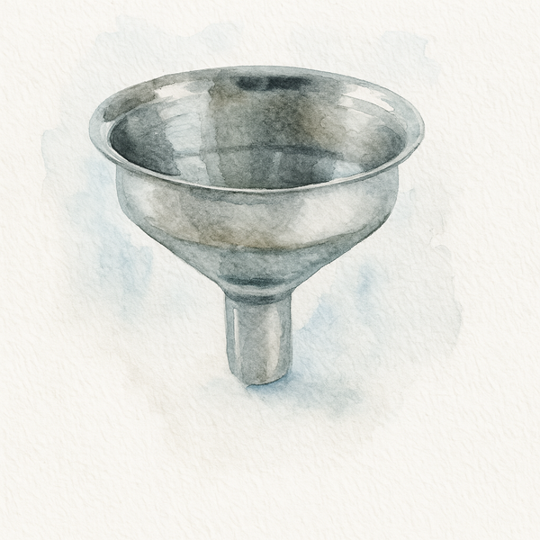 Stainless Steel Refill Funnel