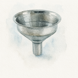 
                  
                    Stainless Steel Refill Funnel
                  
                